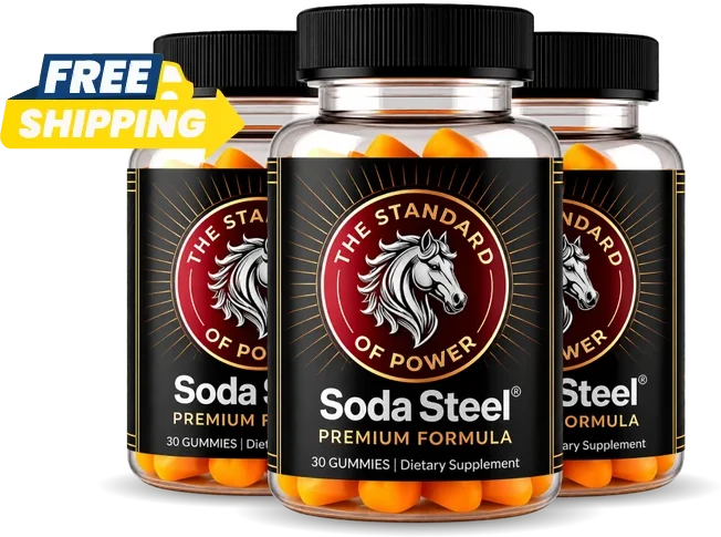Soda Steel 3 bottles